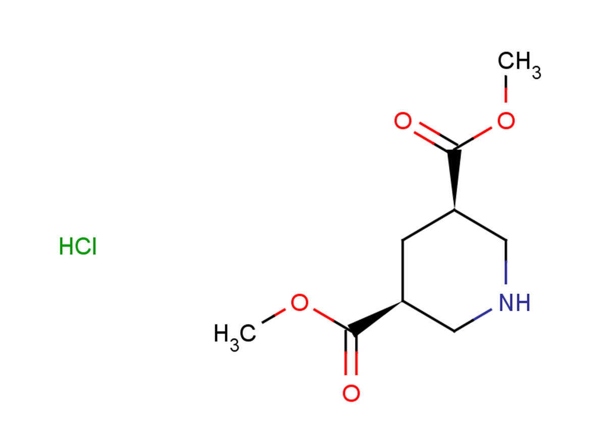 3,5-dimethyl (3R,5S)-piperidine-3,5-dicarboxylate hydrochloride