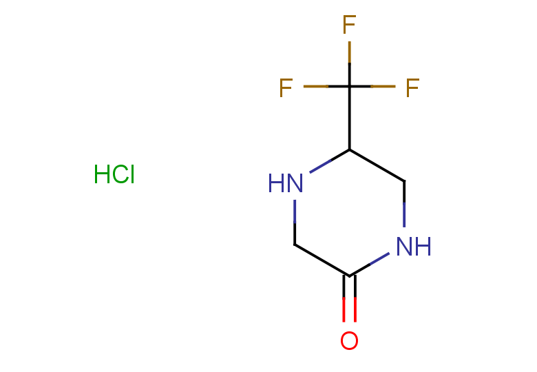 5-(trifluoromethyl)piperazin-2-one hydrochloride