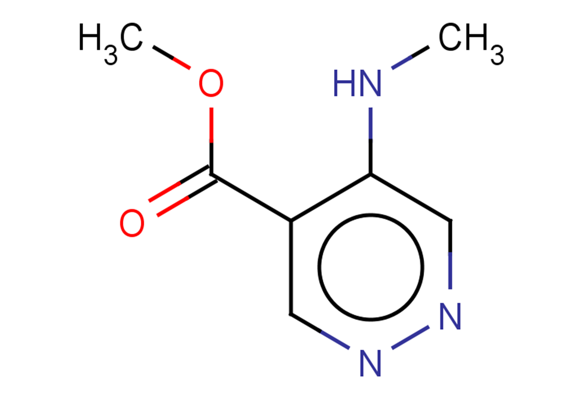 methyl 5-(methylamino)pyridazine-4-carboxylate