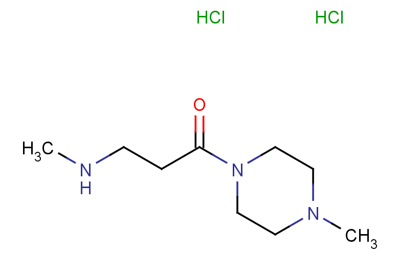 3-(methylamino)-1-(4-methylpiperazin-1-yl)propan-1-one dihydrochloride