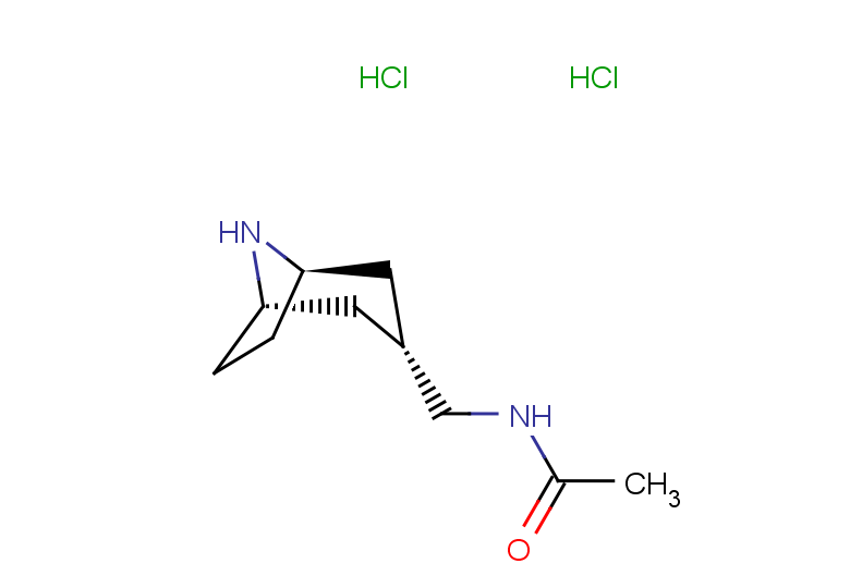 N-{[(1R,3S,5S)-8-azabicyclo[3.2.1]octan-3-yl]methyl}acetamide dihydrochloride, endo