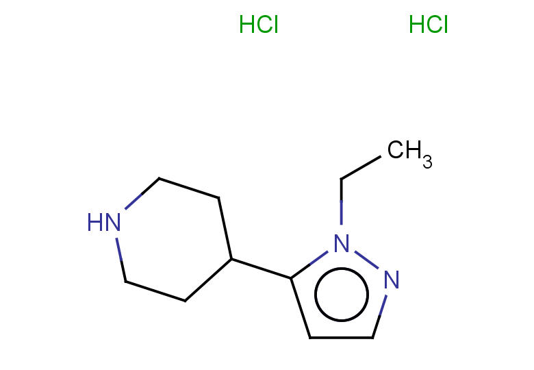 4-(1-ethyl-1H-pyrazol-5-yl)piperidine dihydrochloride