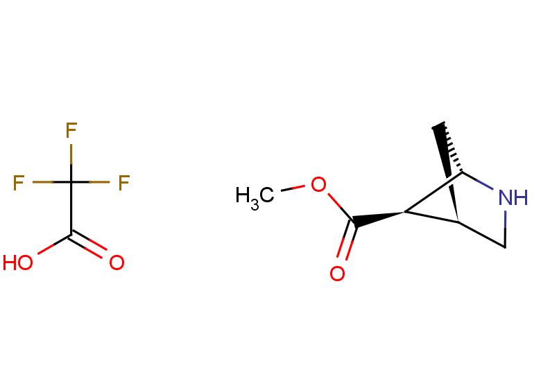 2,2,2-trifluoroacetic acid; methyl (1S,4R,5R)-2-azabicyclo[2.1.1]hexane-5-carboxylate