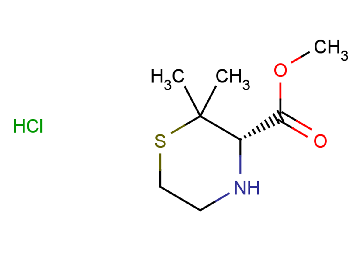 methyl (3S)-2,2-dimethylthiomorpholine-3-carboxylate hydrochloride