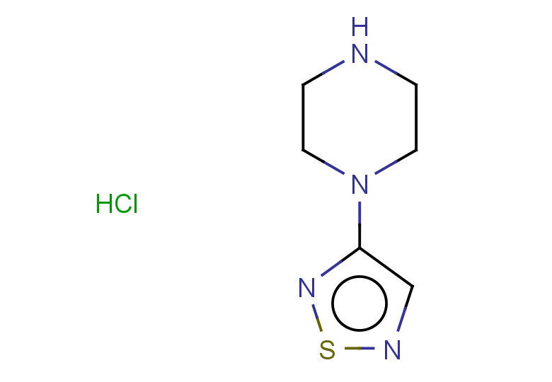 1-(1,2,5-thiadiazol-3-yl)piperazine hydrochloride