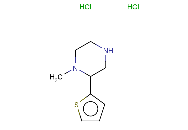 1-methyl-2-(thiophen-2-yl)piperazine dihydrochloride