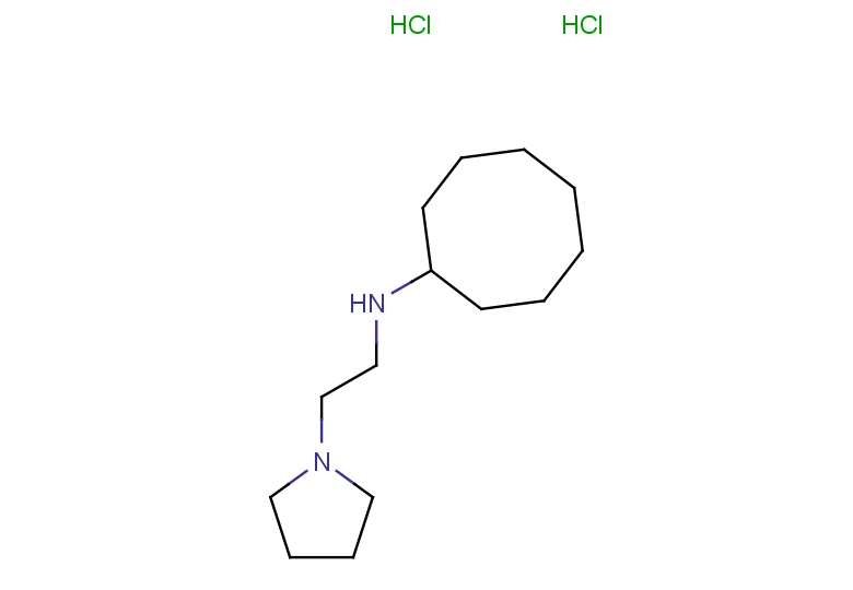 N-[2-(pyrrolidin-1-yl)ethyl]cyclooctanamine dihydrochloride