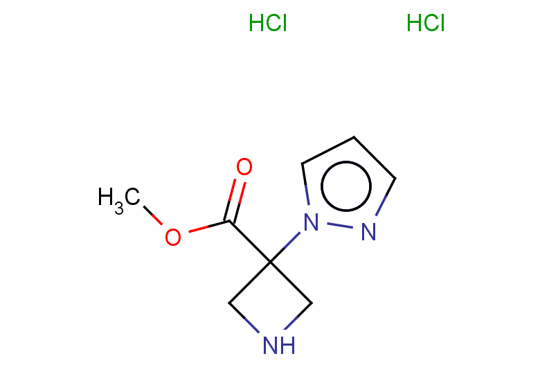 methyl 3-(1H-pyrazol-1-yl)azetidine-3-carboxylate dihydrochloride