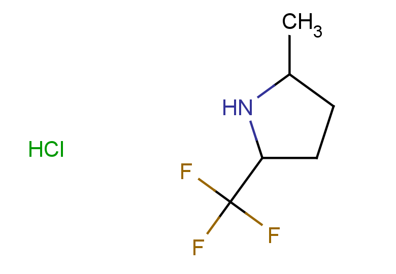 2-methyl-5-(trifluoromethyl)pyrrolidine hydrochloride