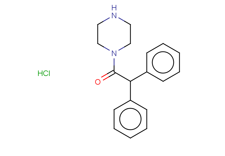 2,2-diphenyl-1-(piperazin-1-yl)ethan-1-one hydrochloride