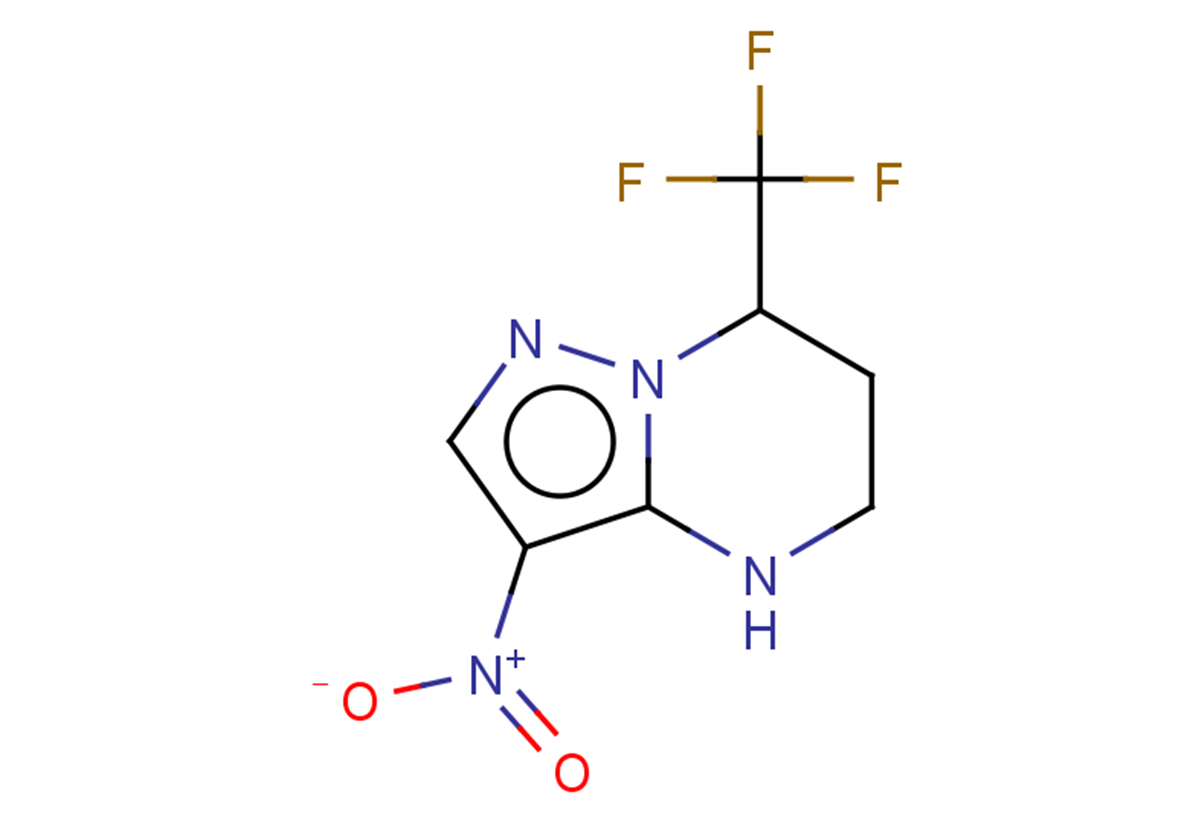 3-nitro-7-(trifluoromethyl)-4H,5H,6H,7H-pyrazolo[1,5-a]pyrimidine