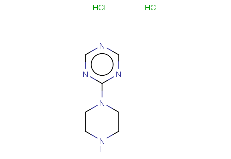 2-(piperazin-1-yl)-1,3,5-triazine dihydrochloride