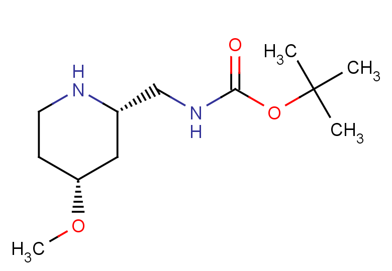 tert-butyl N-{[(2S,4R)-4-methoxypiperidin-2-yl]methyl}carbamate