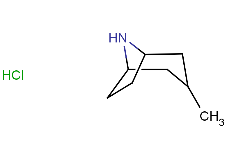 3-methyl-8-azabicyclo[3.2.1]octane hydrochloride, Mixture of diastereomers
