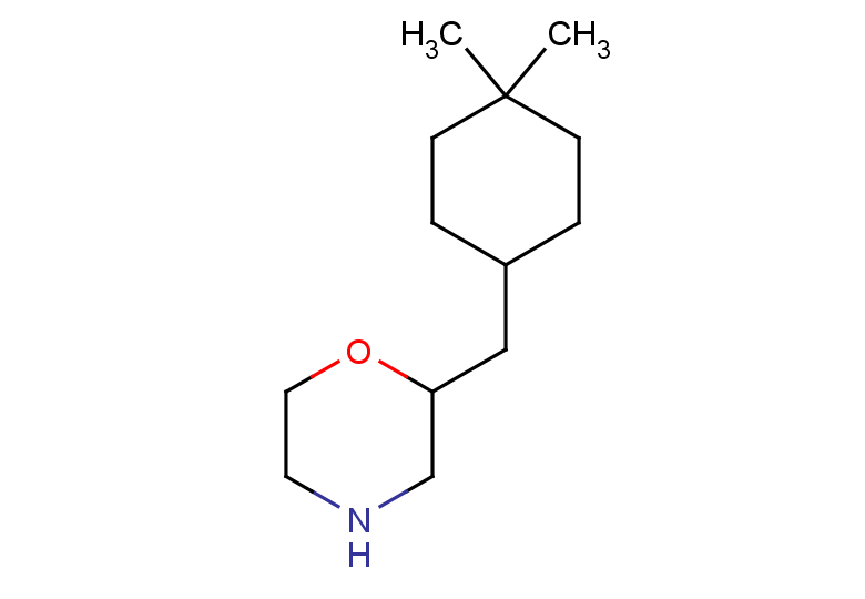 2-[(4,4-dimethylcyclohexyl)methyl]morpholine