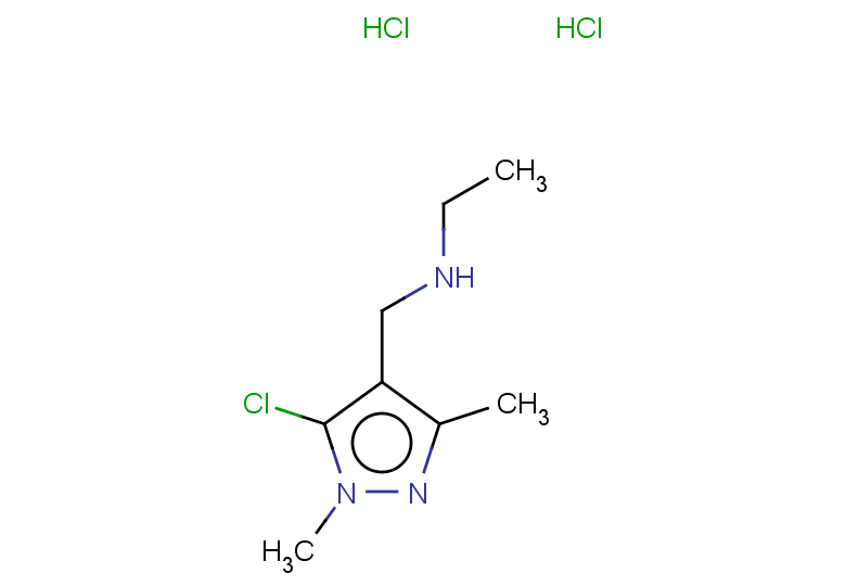 [(5-chloro-1,3-dimethyl-1H-pyrazol-4-yl)methyl](ethyl)amine dihydrochloride