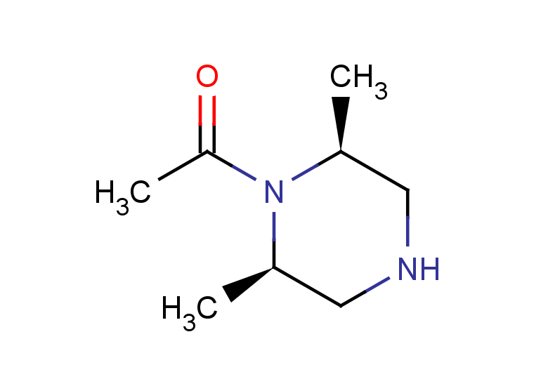 1-[(2R,6S)-2,6-dimethylpiperazin-1-yl]ethan-1-one, cis