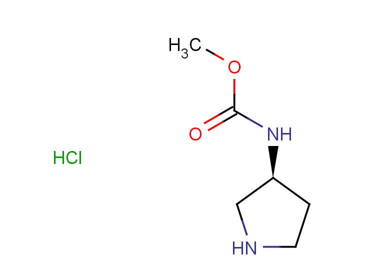 methyl N-[(3S)-pyrrolidin-3-yl]carbamate hydrochloride