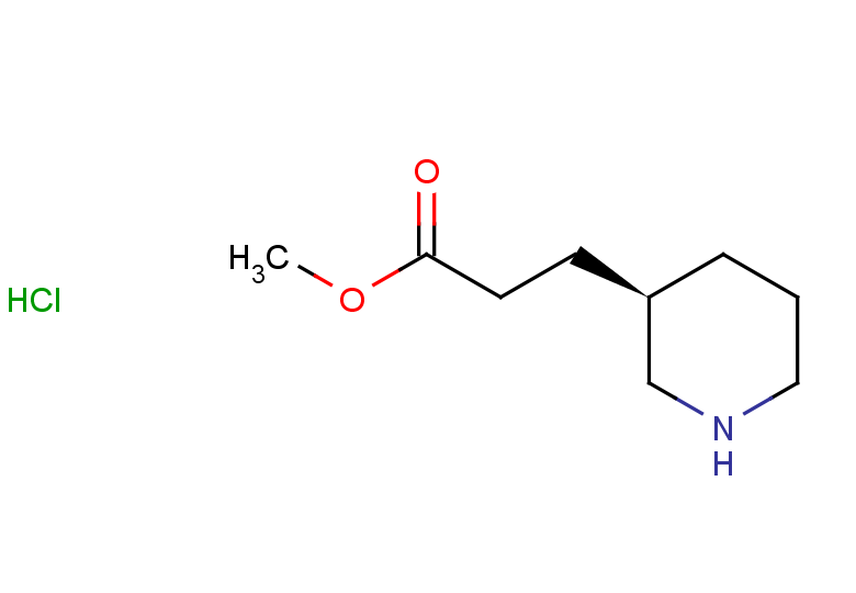 methyl 3-[(3R)-piperidin-3-yl]propanoate hydrochloride