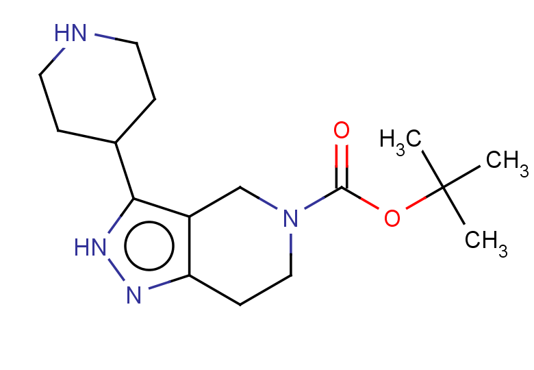 tert-butyl 3-(piperidin-4-yl)-2H,4H,5H,6H,7H-pyrazolo[4,3-c]pyridine-5-carboxylate
