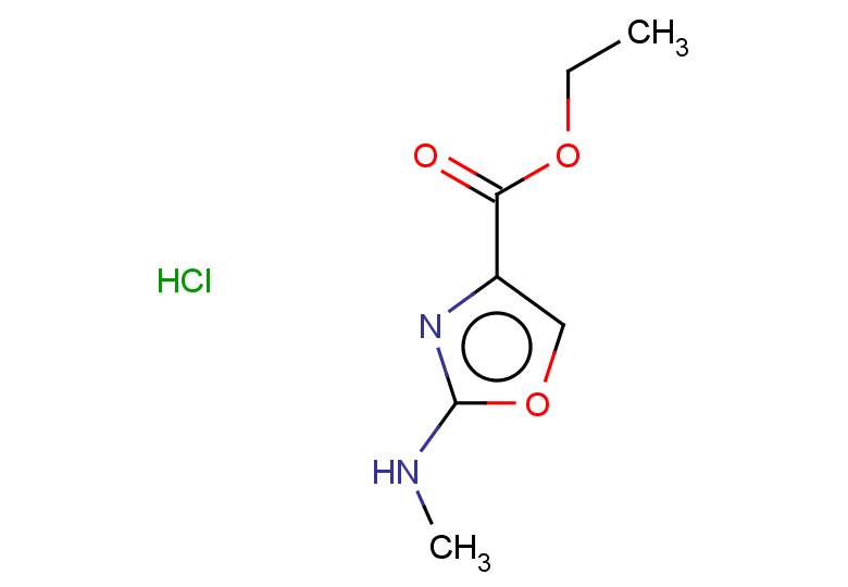 ethyl 2-(methylamino)-1,3-oxazole-4-carboxylate hydrochloride