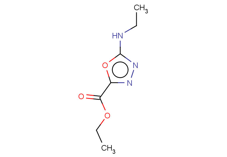 ethyl 5-(ethylamino)-1,3,4-oxadiazole-2-carboxylate