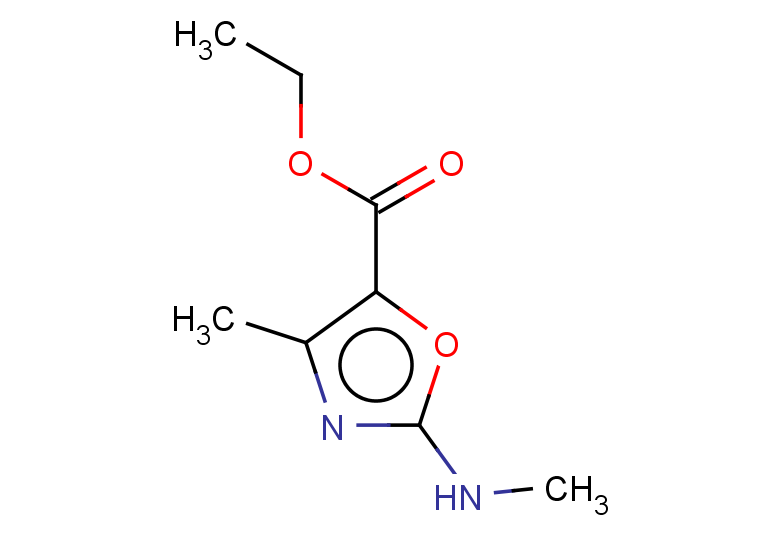 ethyl 4-methyl-2-(methylamino)-1,3-oxazole-5-carboxylate