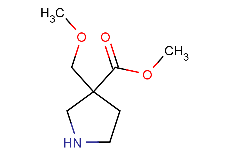 methyl 3-(methoxymethyl)pyrrolidine-3-carboxylate