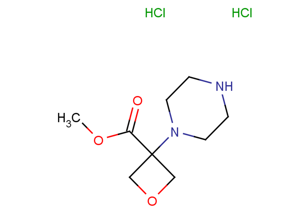 methyl 3-(piperazin-1-yl)oxetane-3-carboxylate dihydrochloride