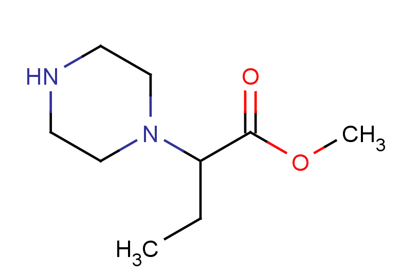methyl 2-(piperazin-1-yl)butanoate
