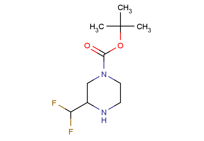 tert-butyl 3-(difluoromethyl)piperazine-1-carboxylate