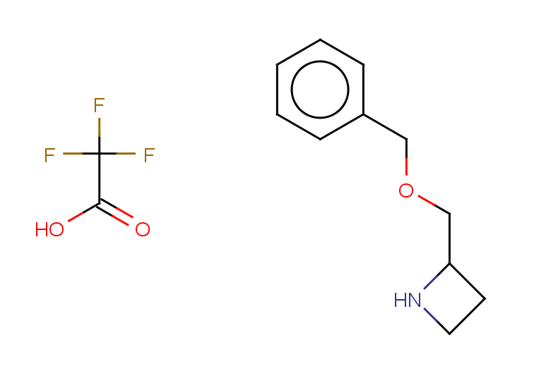 2,2,2-trifluoroacetic acid; 2-[(benzyloxy)methyl]azetidine