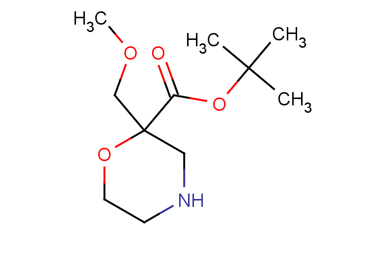 tert-butyl 2-(methoxymethyl)morpholine-2-carboxylate