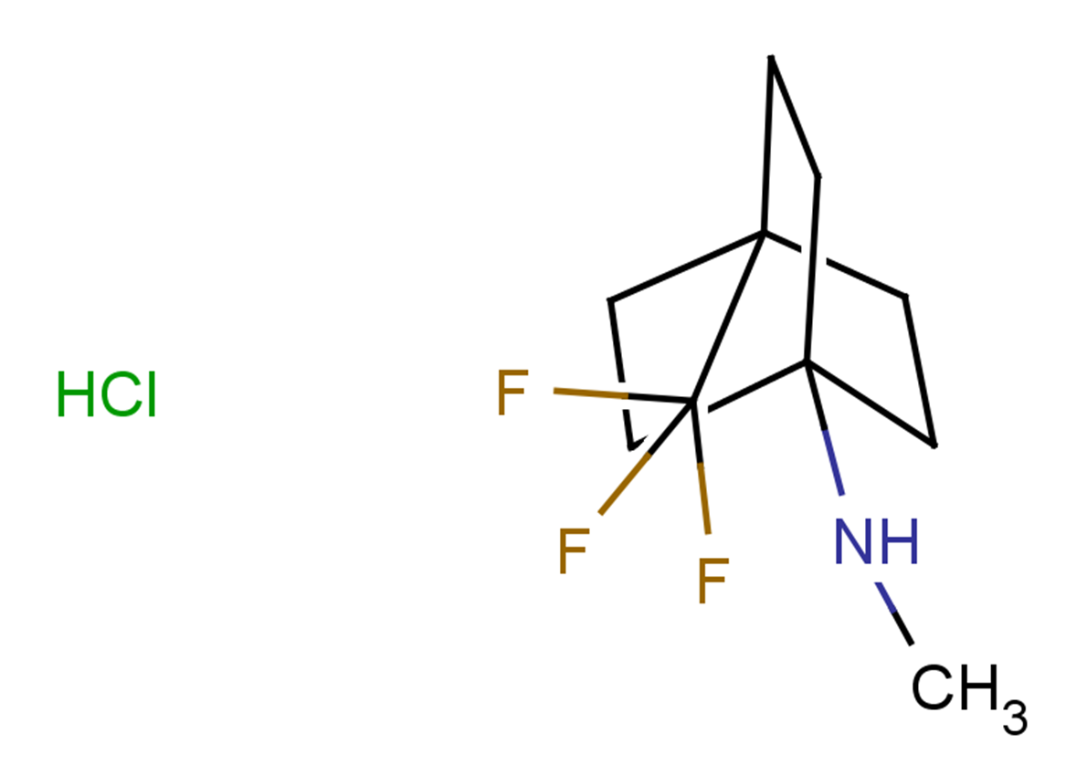 N-methyl-4-(trifluoromethyl)bicyclo[2.2.2]octan-1-amine hydrochloride