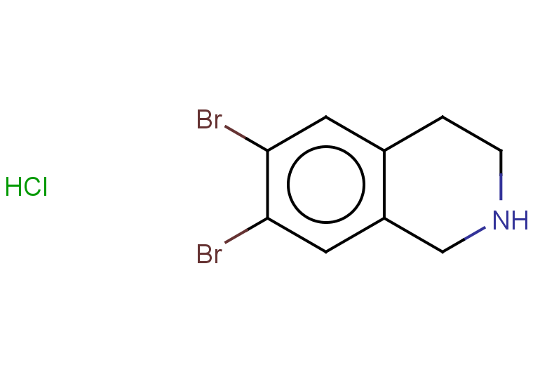 6,7-dibromo-1,2,3,4-tetrahydroisoquinoline hydrochloride