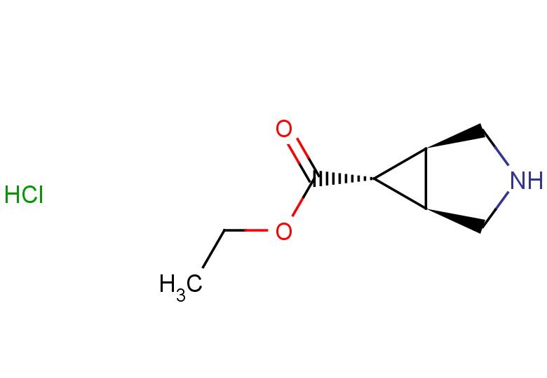 ethyl (1R,5S,6R)-3-azabicyclo[3.1.0]hexane-6-carboxylate hydrochloride