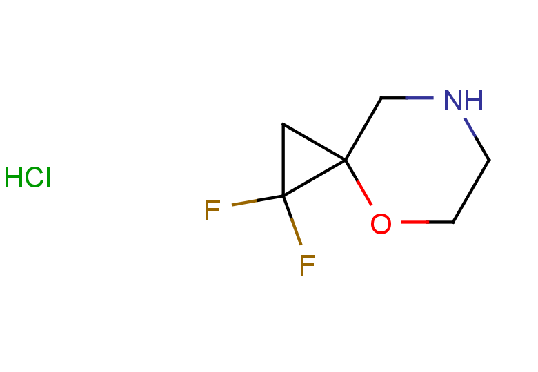 1,1-difluoro-4-oxa-7-azaspiro[2.5]octane hydrochloride