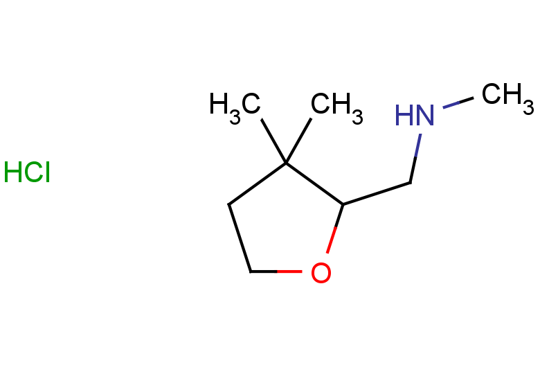 [(3,3-dimethyloxolan-2-yl)methyl](methyl)amine hydrochloride
