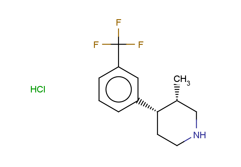 (3S,4S)-3-methyl-4-[3-(trifluoromethyl)phenyl]piperidine hydrochloride