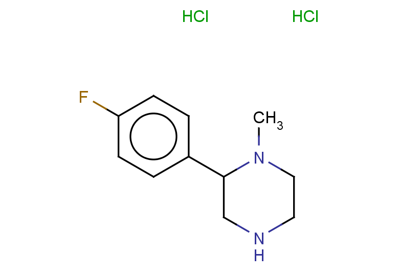 2-(4-fluorophenyl)-1-methylpiperazine dihydrochloride