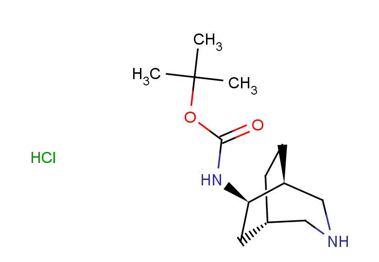 tert-butyl N-[(1S,5S,6R)-3-azabicyclo[3.2.2]nonan-6-yl]carbamate hydrochloride