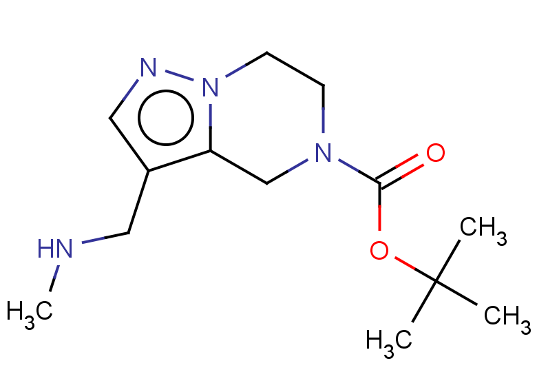 tert-butyl 3-[(methylamino)methyl]-4H,5H,6H,7H-pyrazolo[1,5-a]pyrazine-5-carboxylate