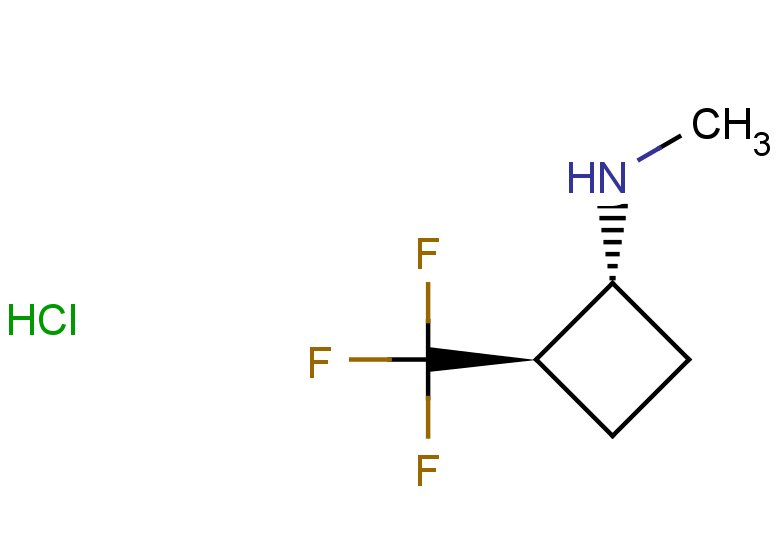 (1R,2R)-N-methyl-2-(trifluoromethyl)cyclobutan-1-amine hydrochloride
