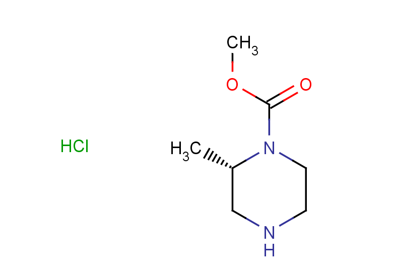 methyl (2S)-2-methylpiperazine-1-carboxylate hydrochloride