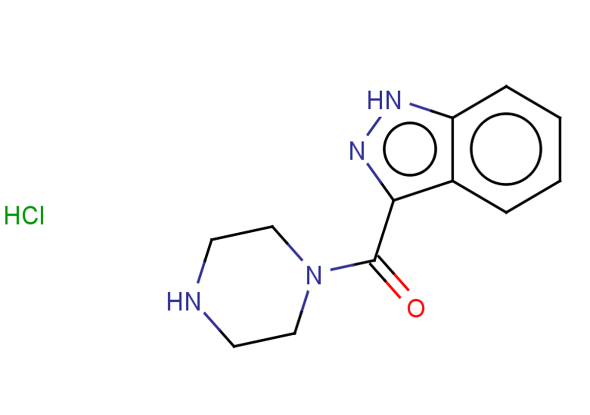 3-[(piperazin-1-yl)carbonyl]-1H-indazole hydrochloride
