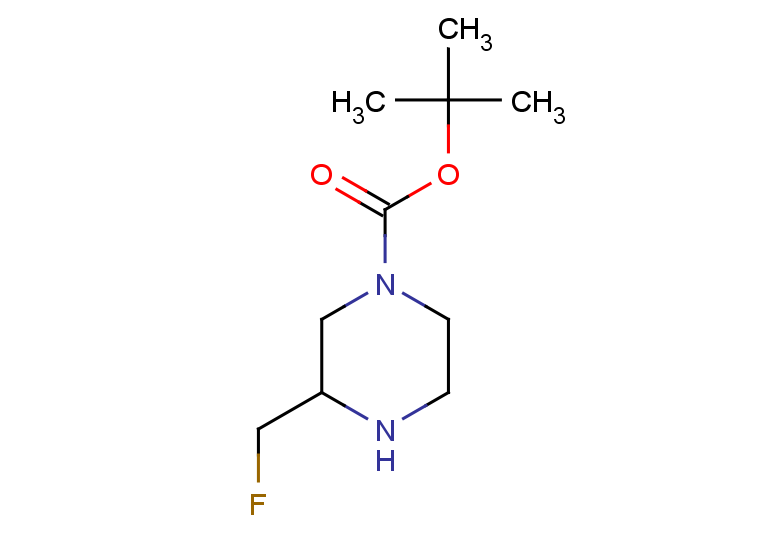 tert-butyl 3-(fluoromethyl)piperazine-1-carboxylate