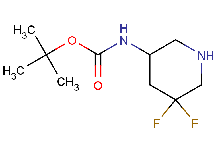 tert-butyl N-(5,5-difluoropiperidin-3-yl)carbamate