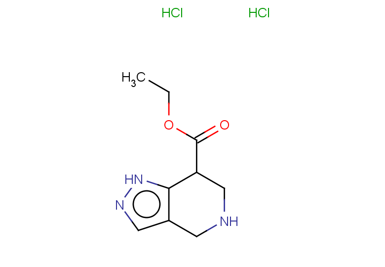 ethyl 1H,4H,5H,6H,7H-pyrazolo[4,3-c]pyridine-7-carboxylate dihydrochloride