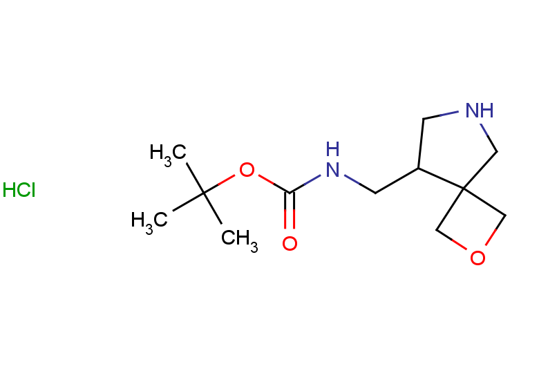 tert-butyl (2-oxa-6-azaspiro[3.4]octan-8-ylmethyl)carbamate hydrochloride