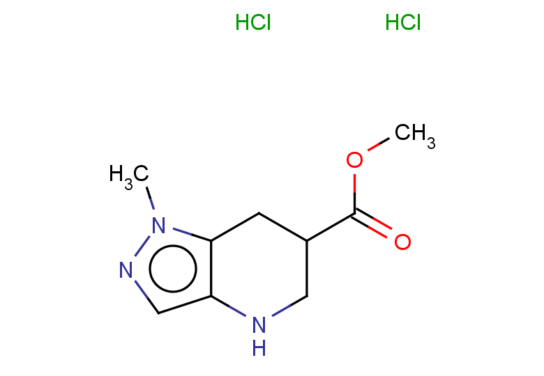 methyl 1-methyl-1H,4H,5H,6H,7H-pyrazolo[4,3-b]pyridine-6-carboxylate dihydrochloride
